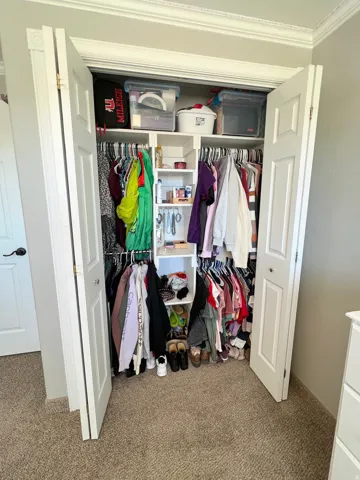 View of closet