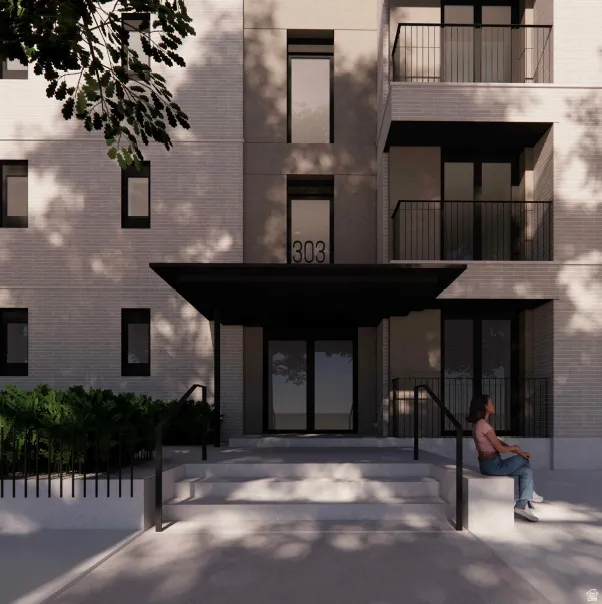 View of apartment building / complex