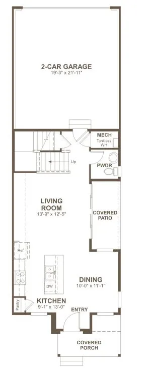 View of home floor plan