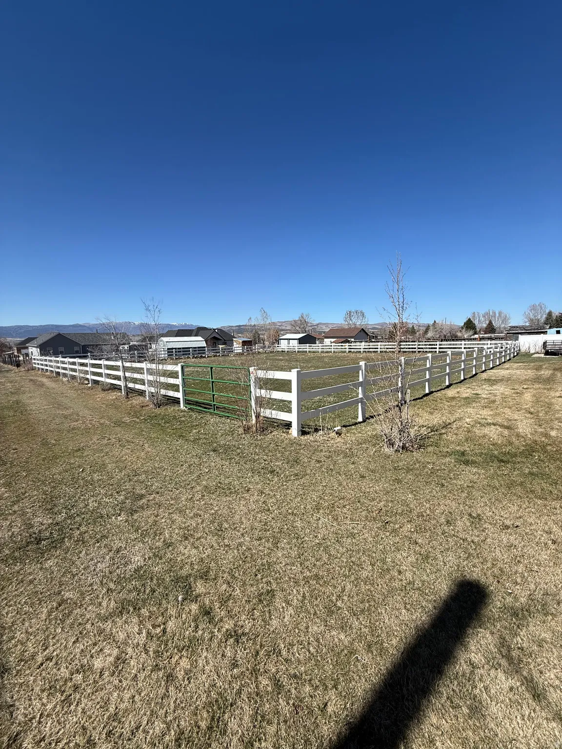 View of yard featuring a view of rural / pastoral area