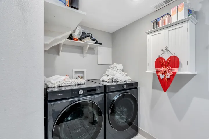Basement laundry