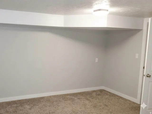 Basement bedroom