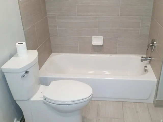 Basement bathroom