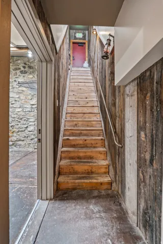 View of stairs