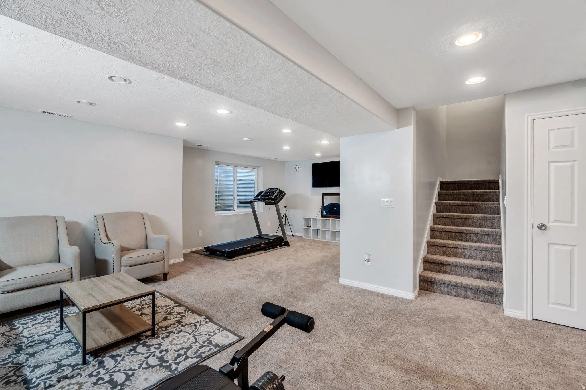 This flexible room is perfect for entertaining and relaxing