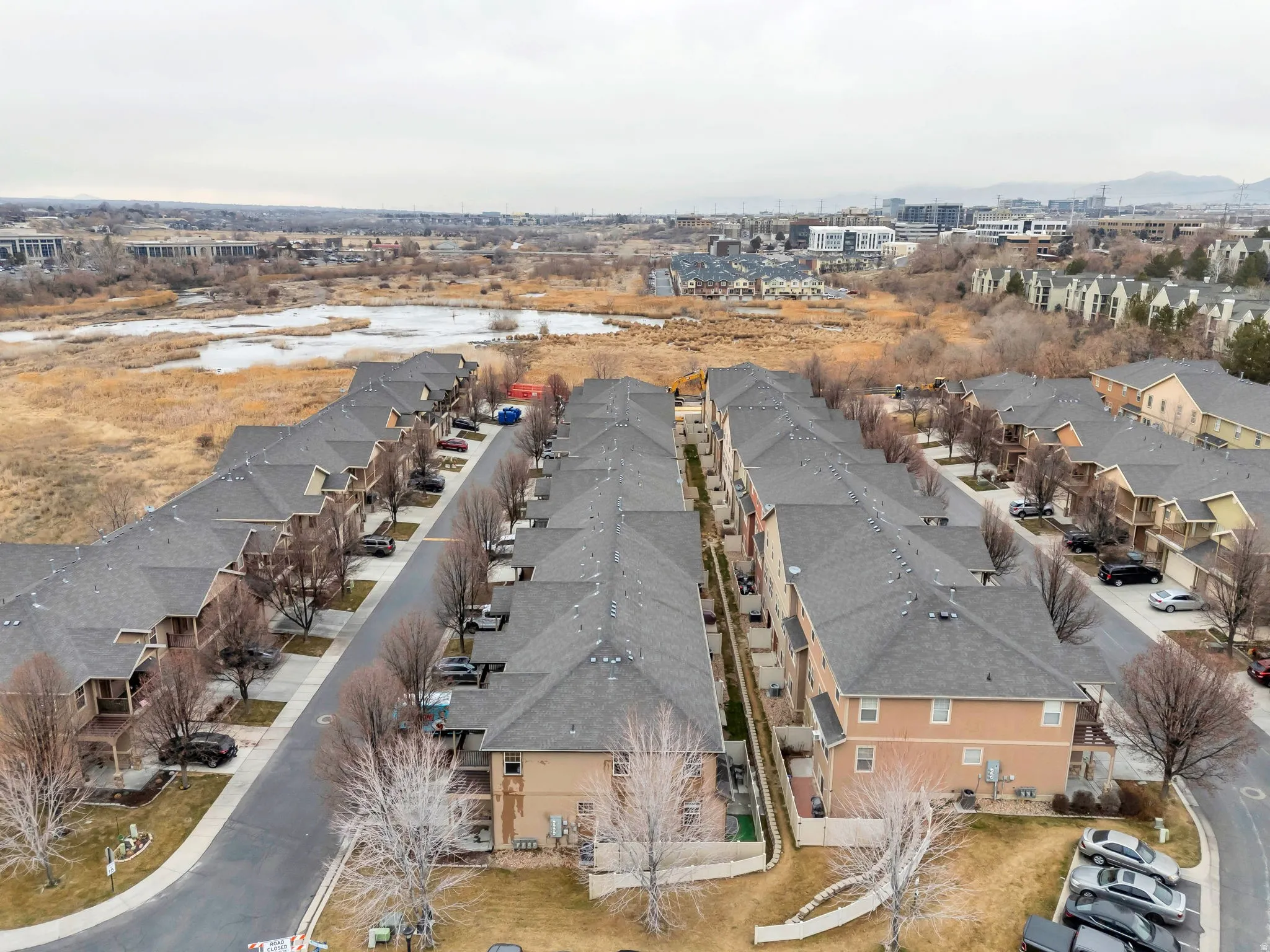 Near Jordan River Parkway in a tree lined neighborhood