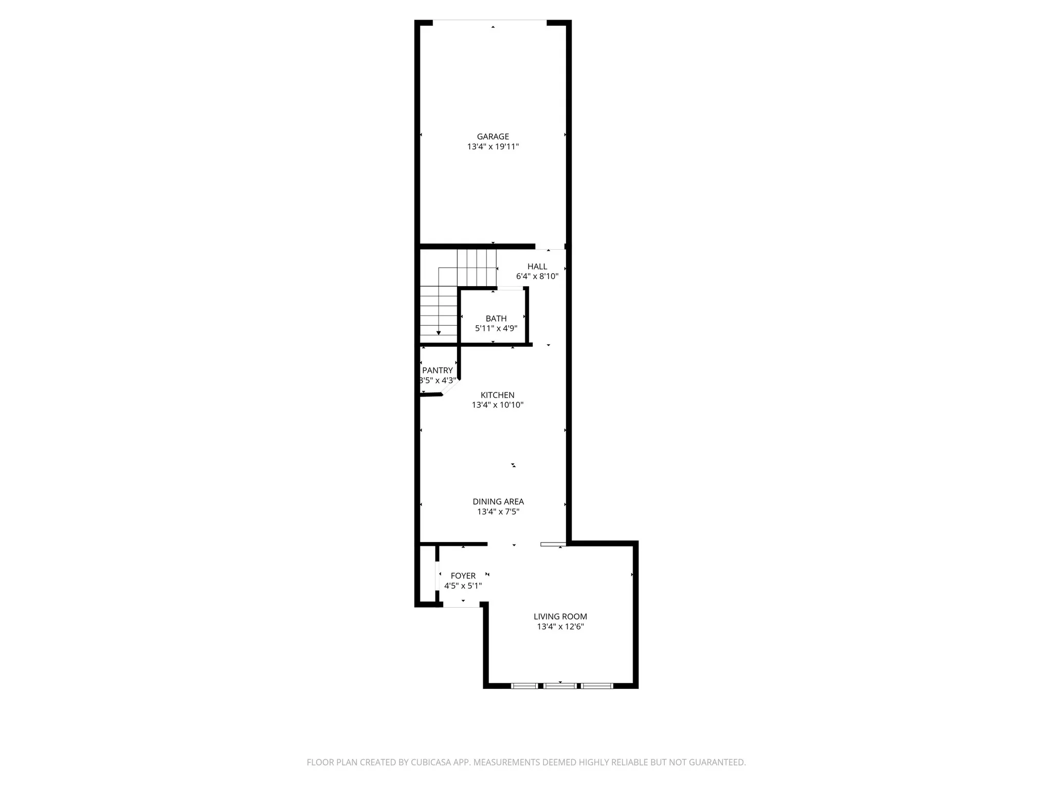 View of home floor plan