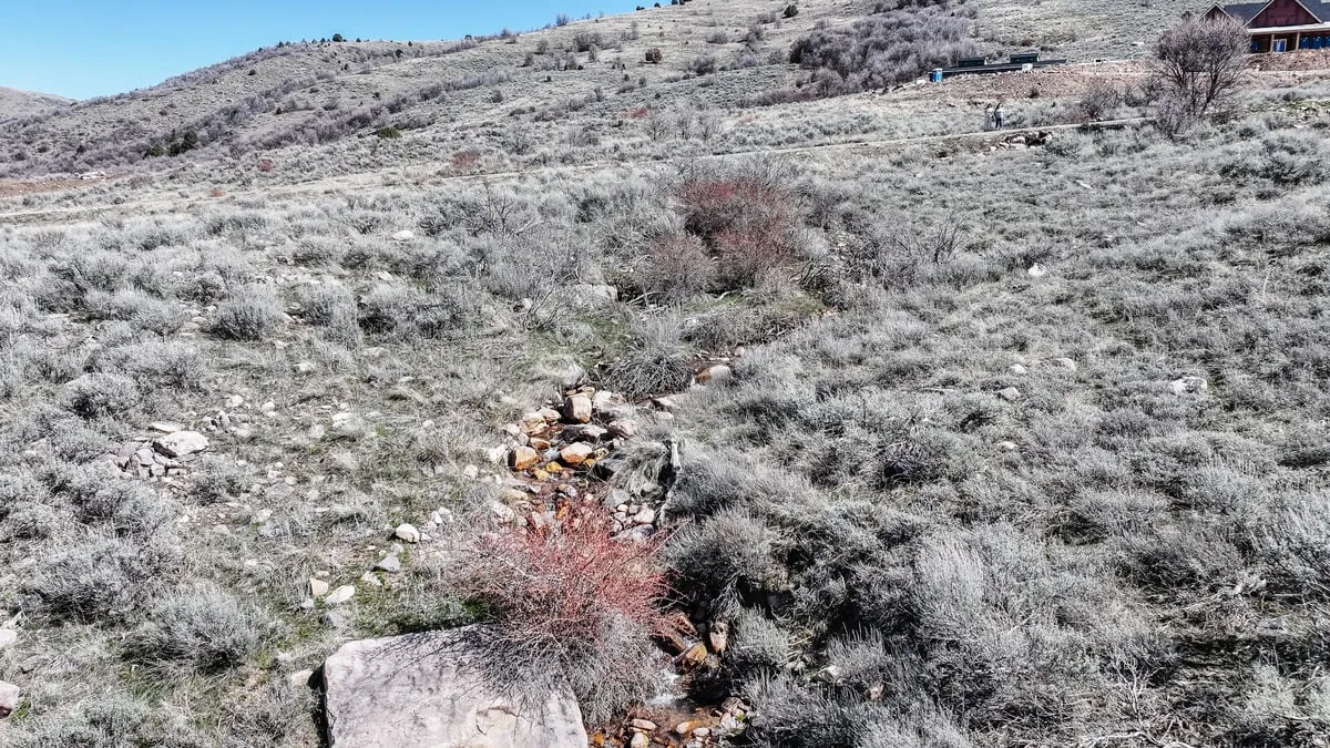View of mountain backdrop