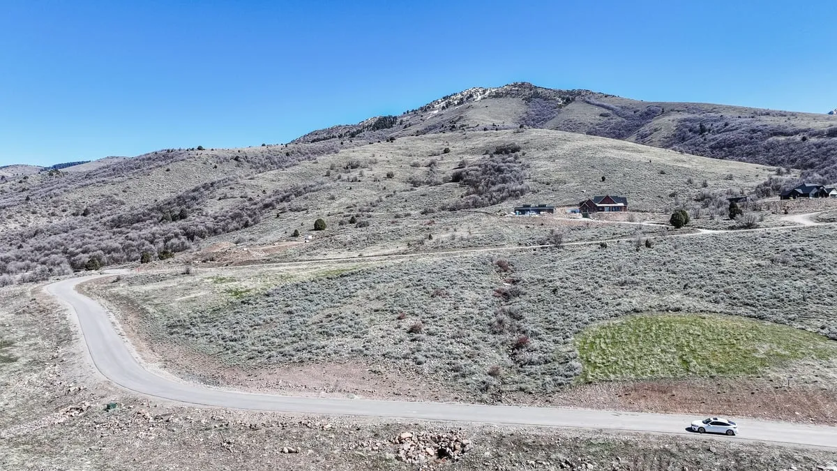 View of mountain background