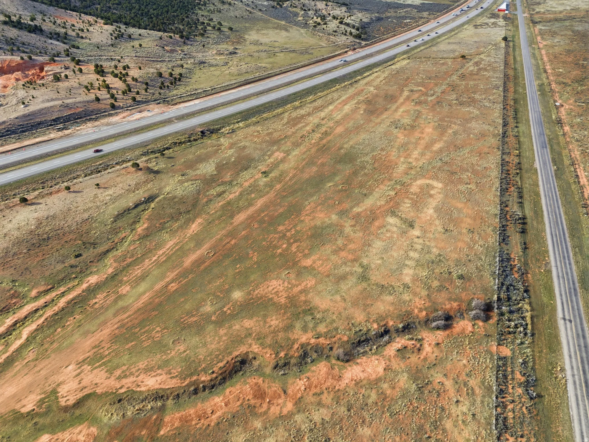 Aerial view of property and surrounding area