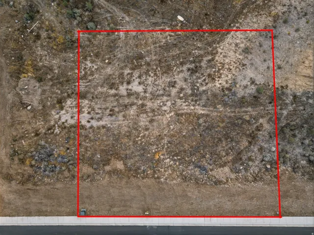Property Survey. Aerial representation of the property boundaries and land conditions