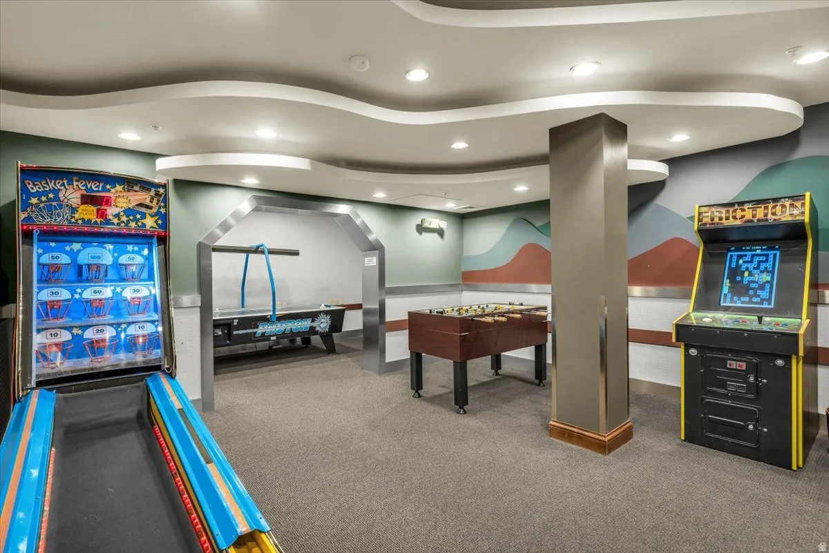 Game room at Club Solitude.