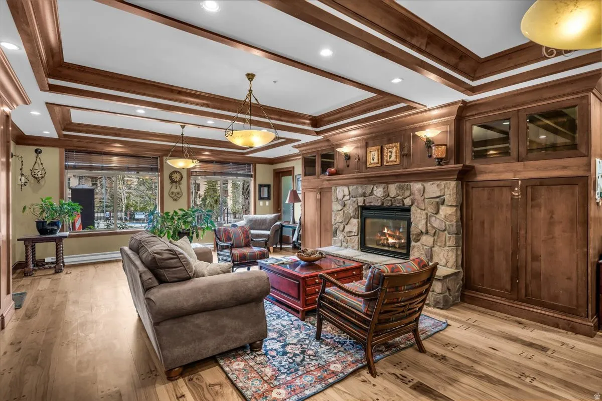 Club Solitude lobby with amenities.