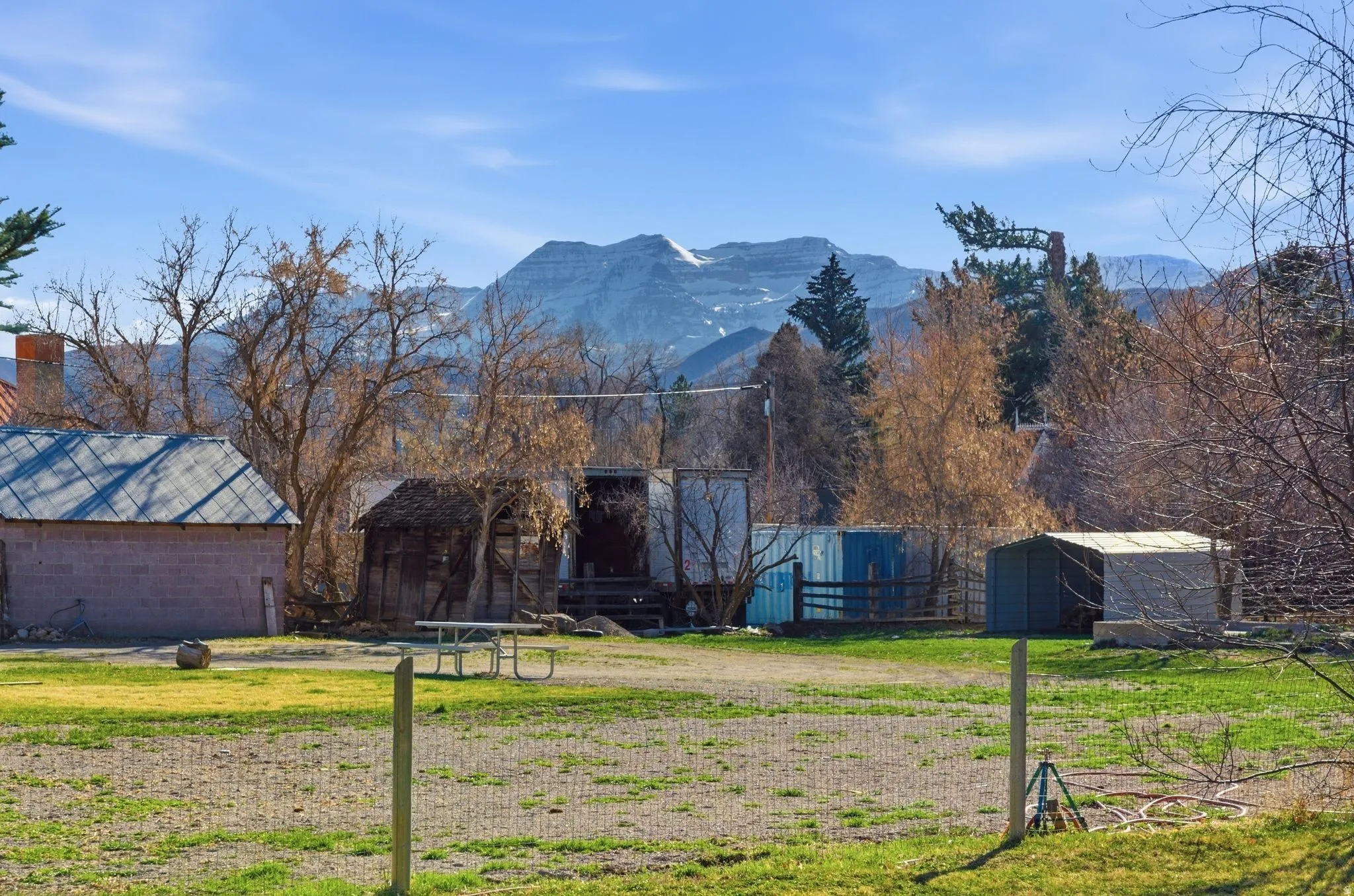 View of mountain background