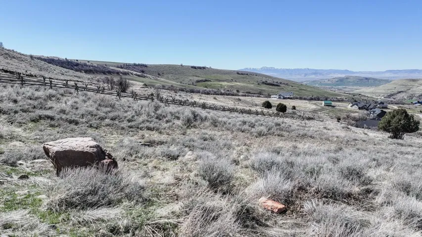 Mountain view featuring rural landscape