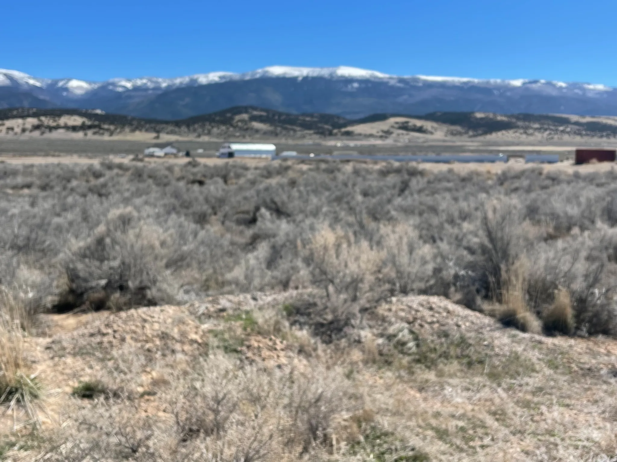 View of mountain background