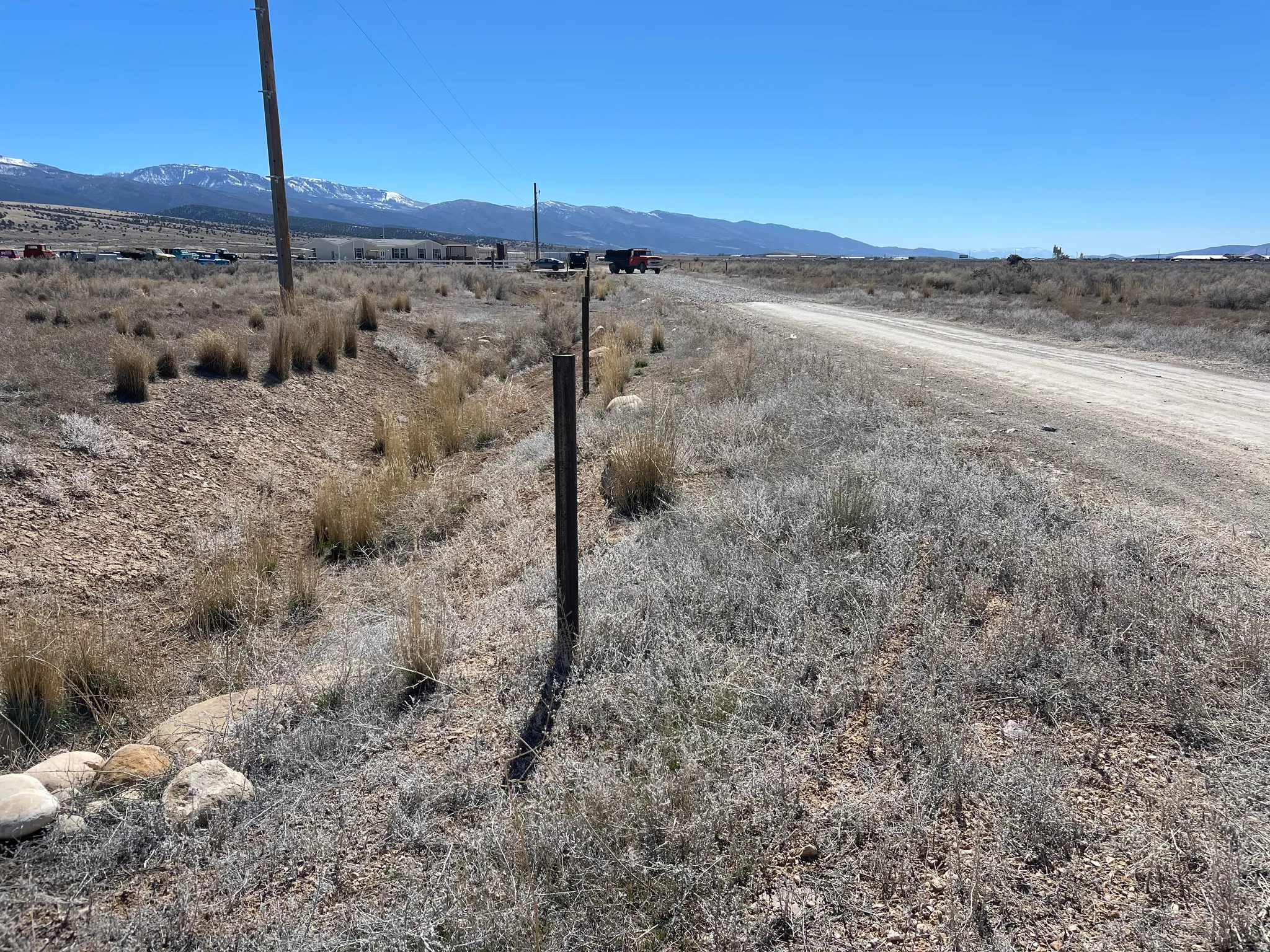 Mountain view featuring rural landscape