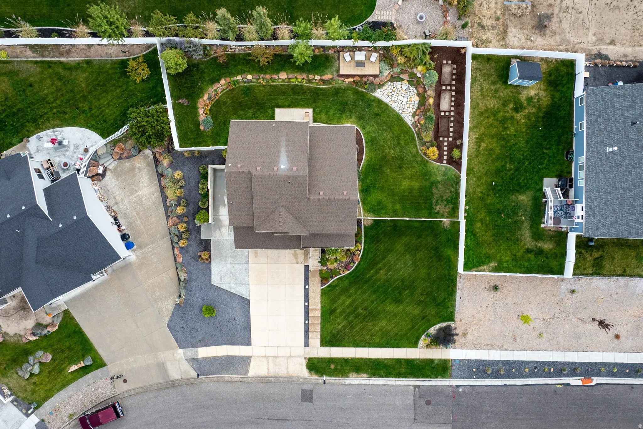 Drone / aerial view