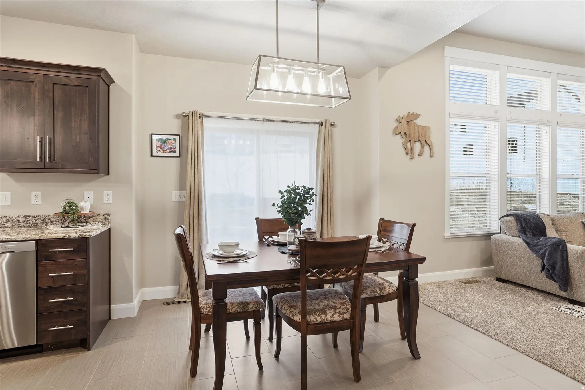 Dining space featuring plenty of natural light