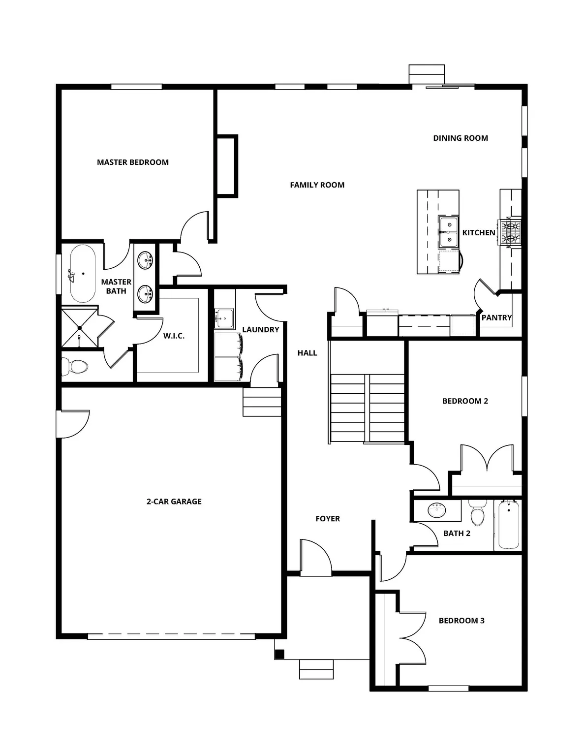 View of room layout