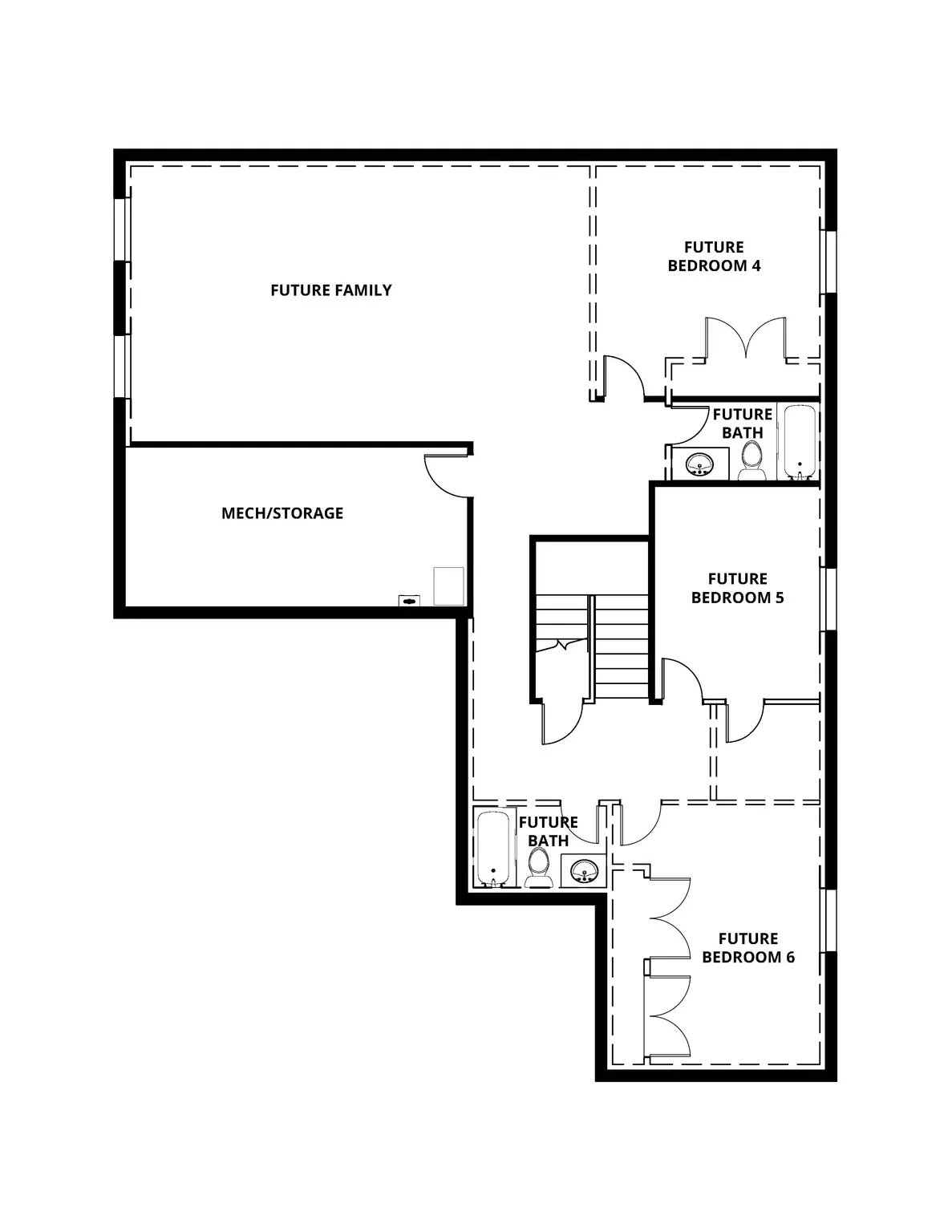 View of floor plan / room layout