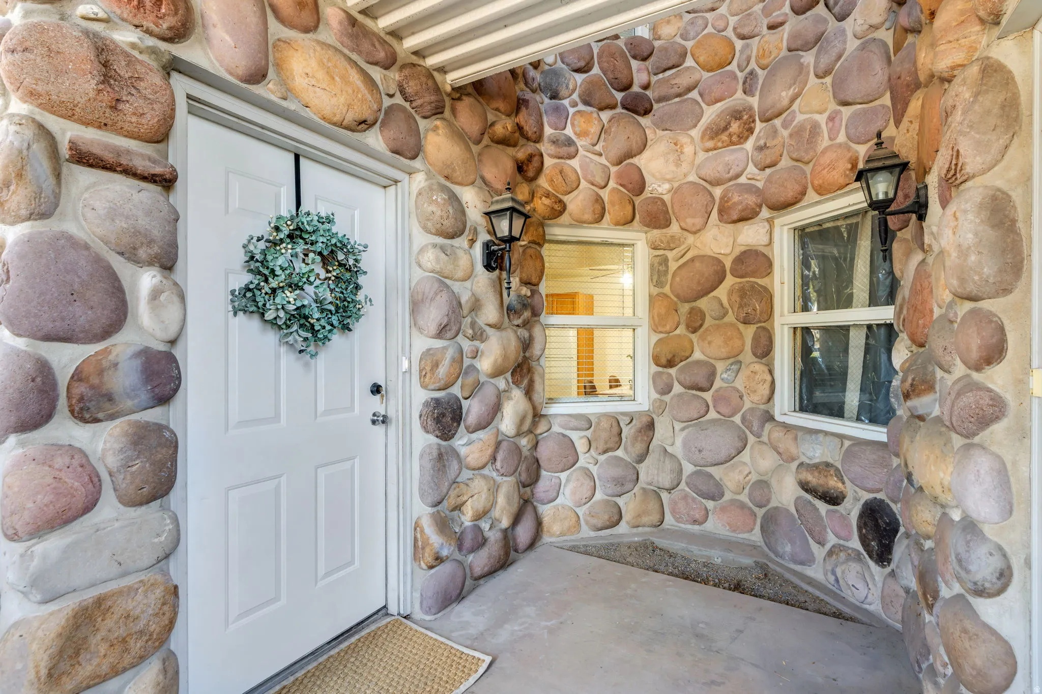 Doorway to property