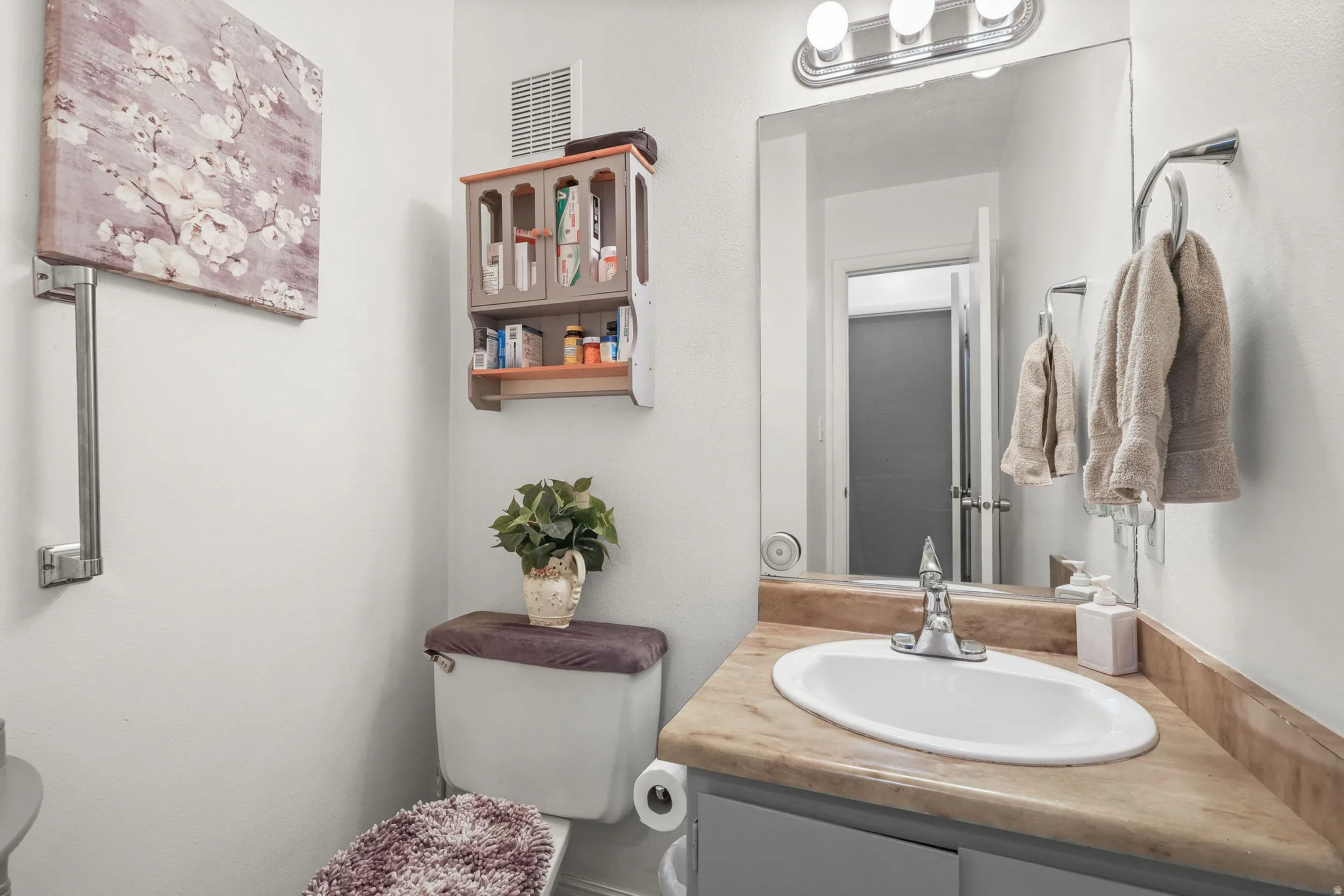 Half bath on main level