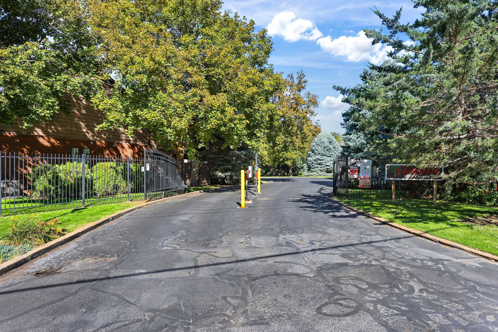 View of  gated entry