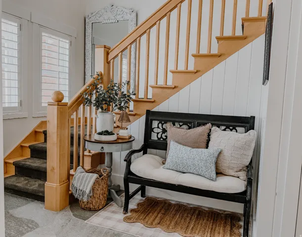 View of stairway