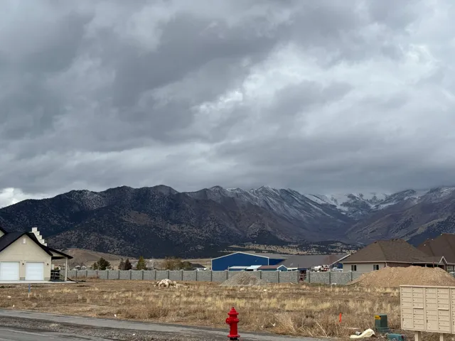 View of mountain background