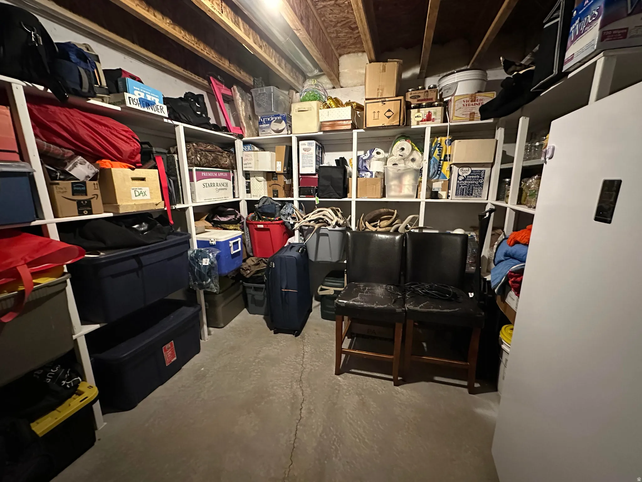 View of storage room