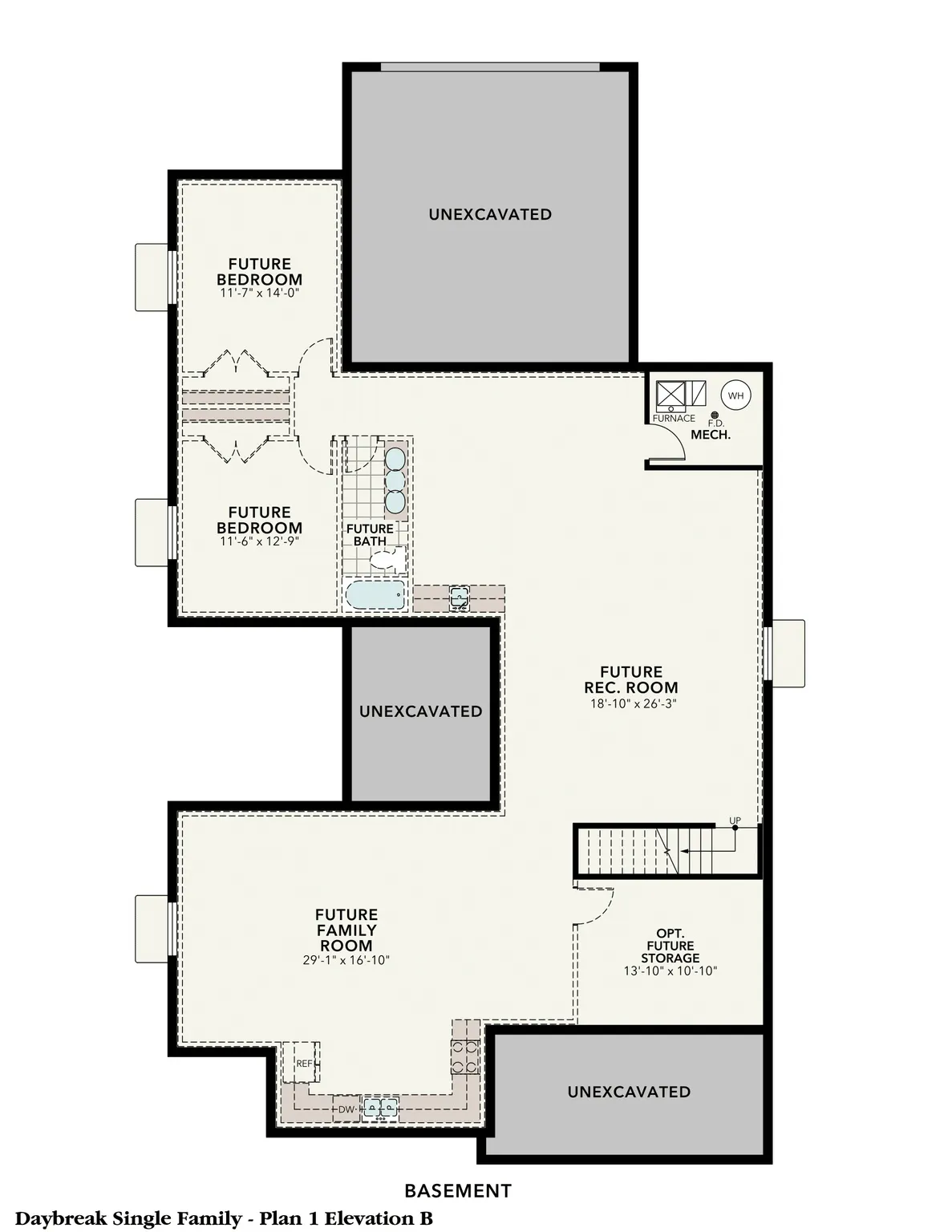 View of home floor plan