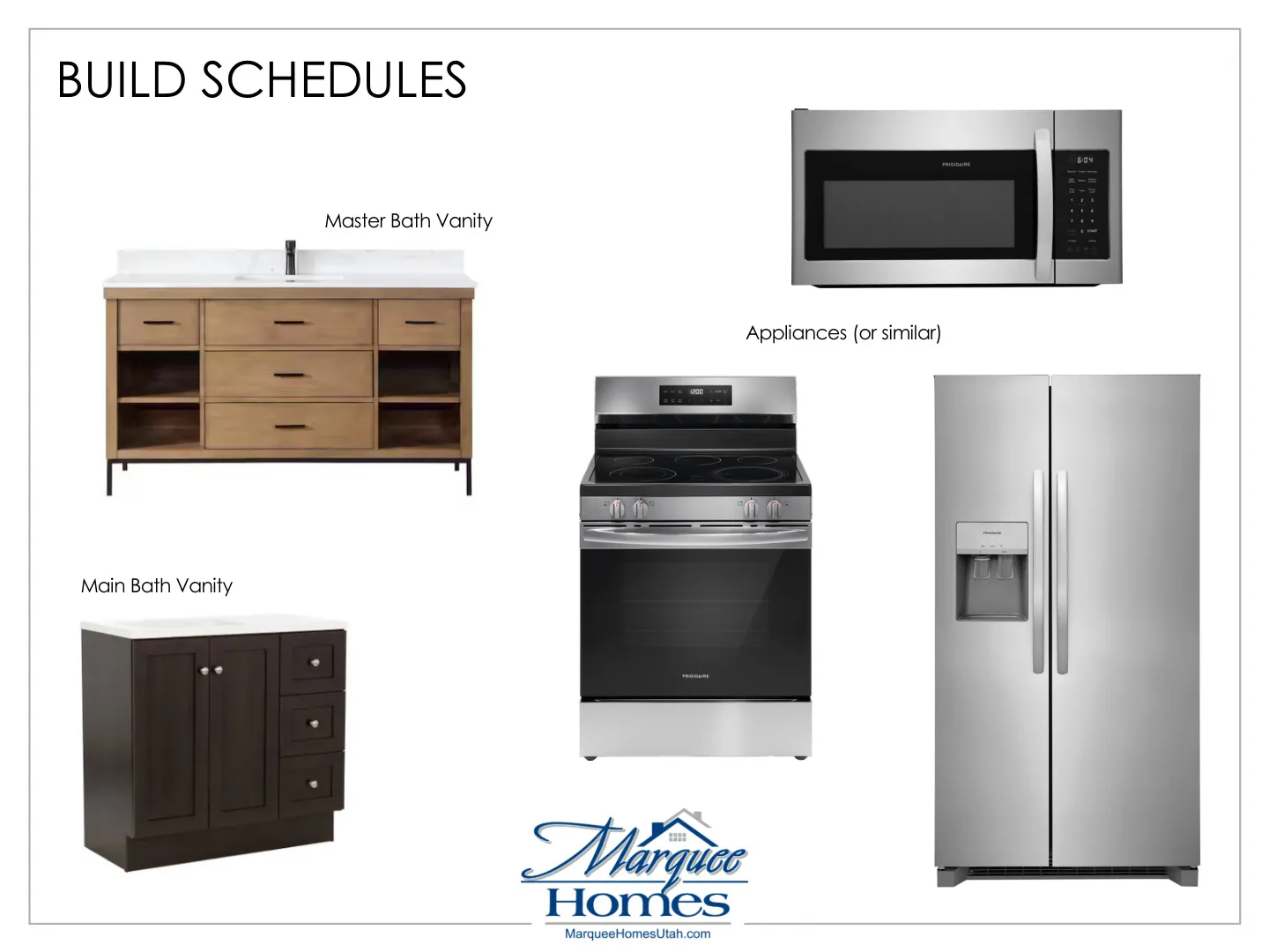 View of marketing collateral with multiple images