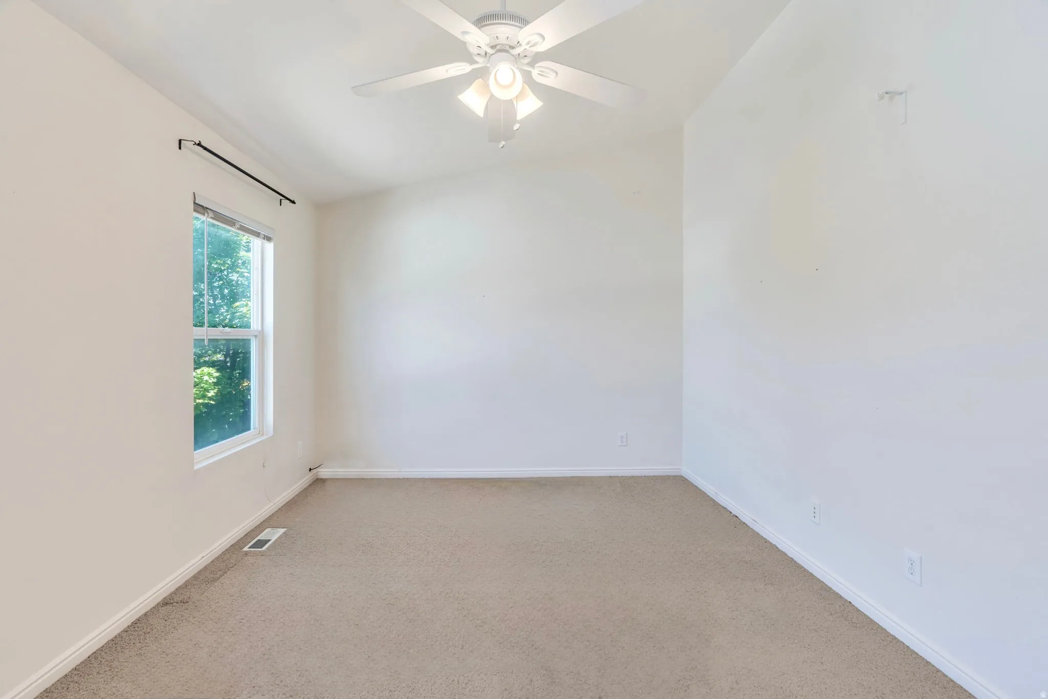 Bright north room