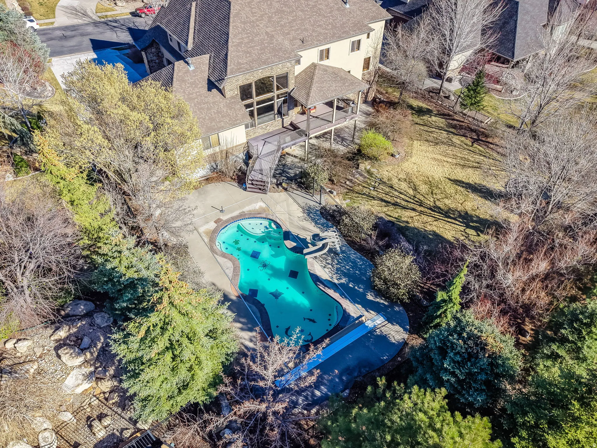 View of subject property