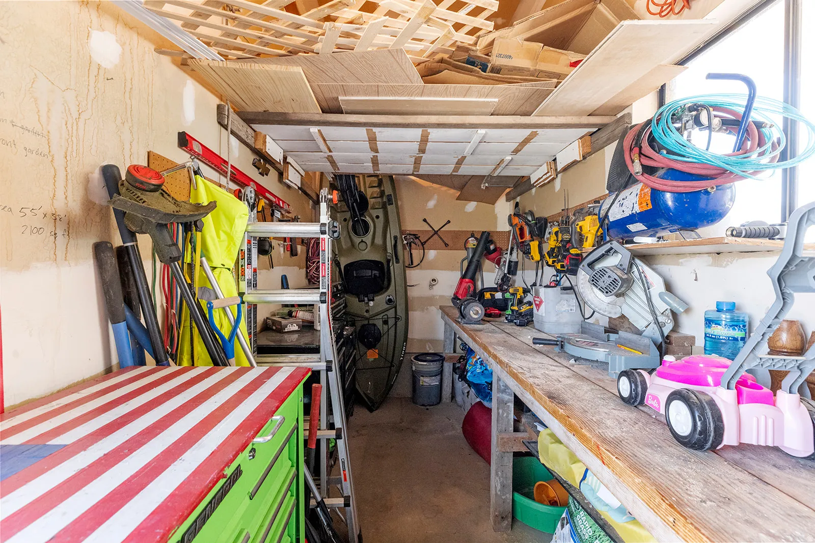 View of storage room