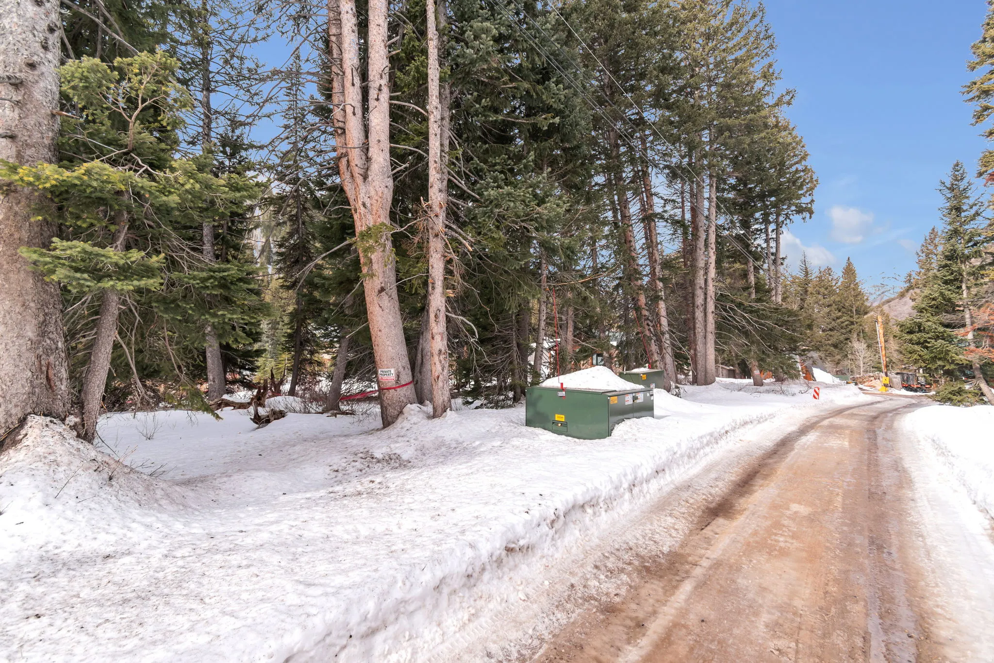 View of dirt / gravel road