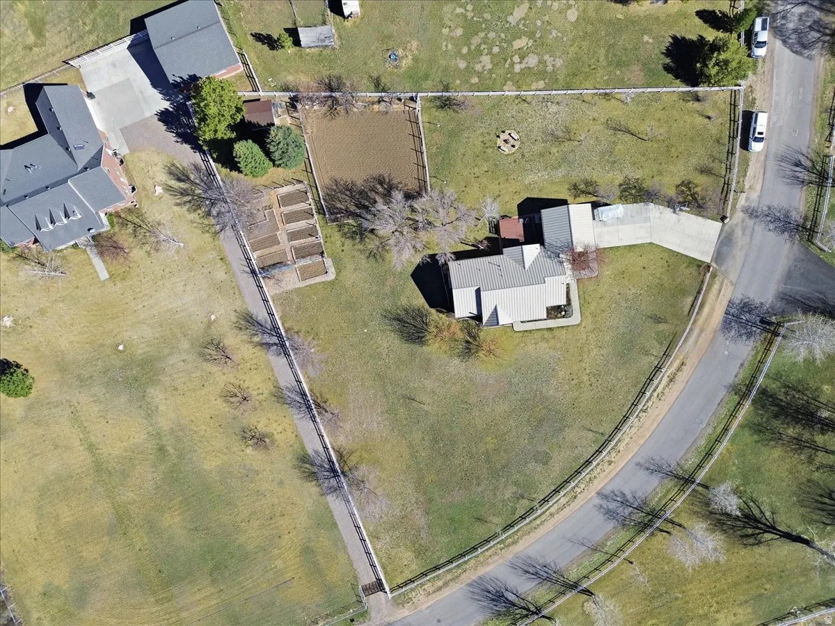 Aerial view of property's location