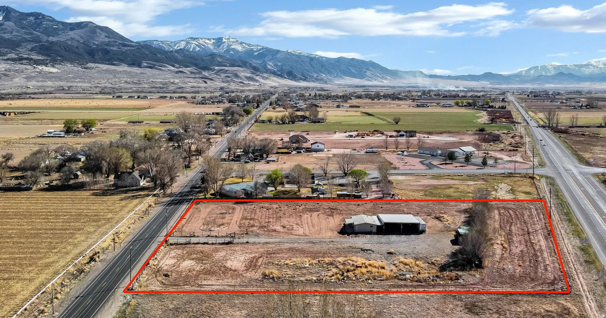 Boundaries highlighted are not exact.