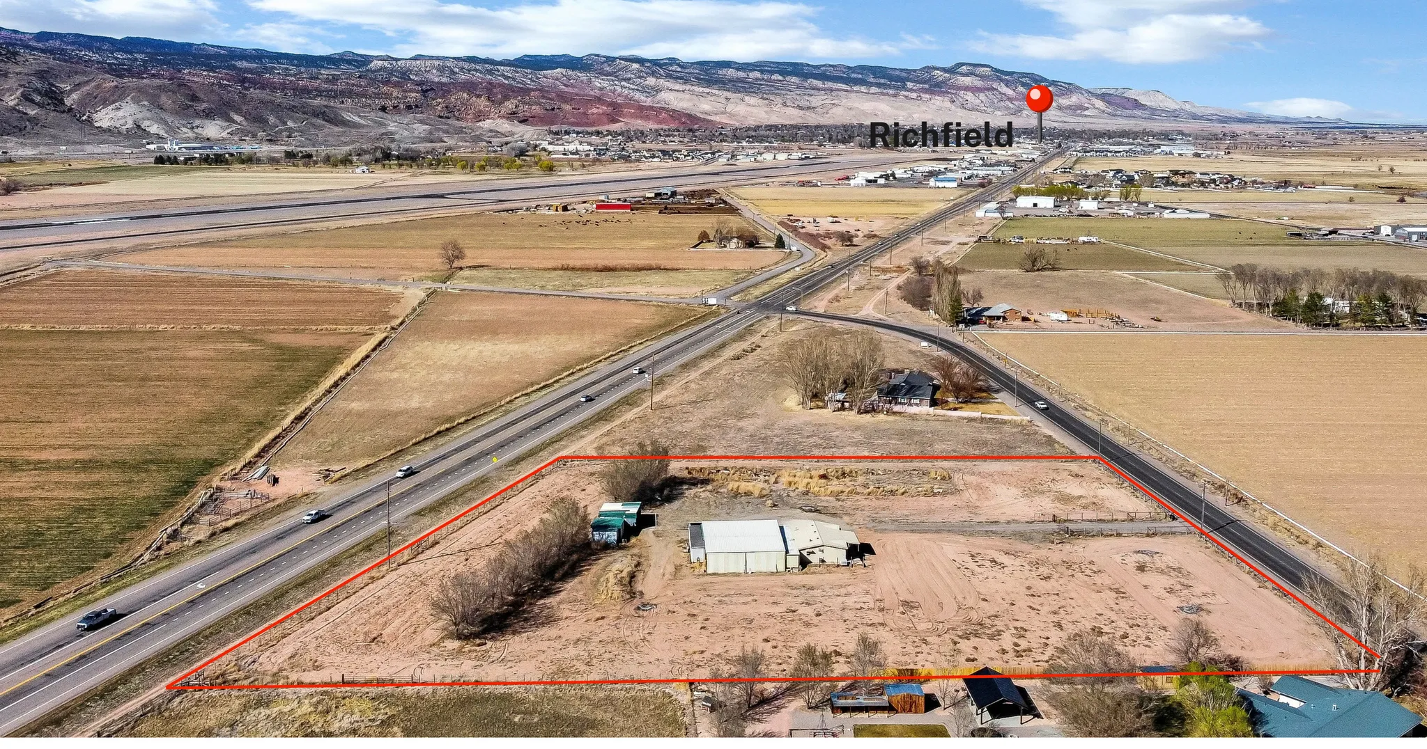 Boundaries highlighted are not exact.