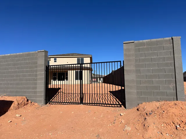 View of gate