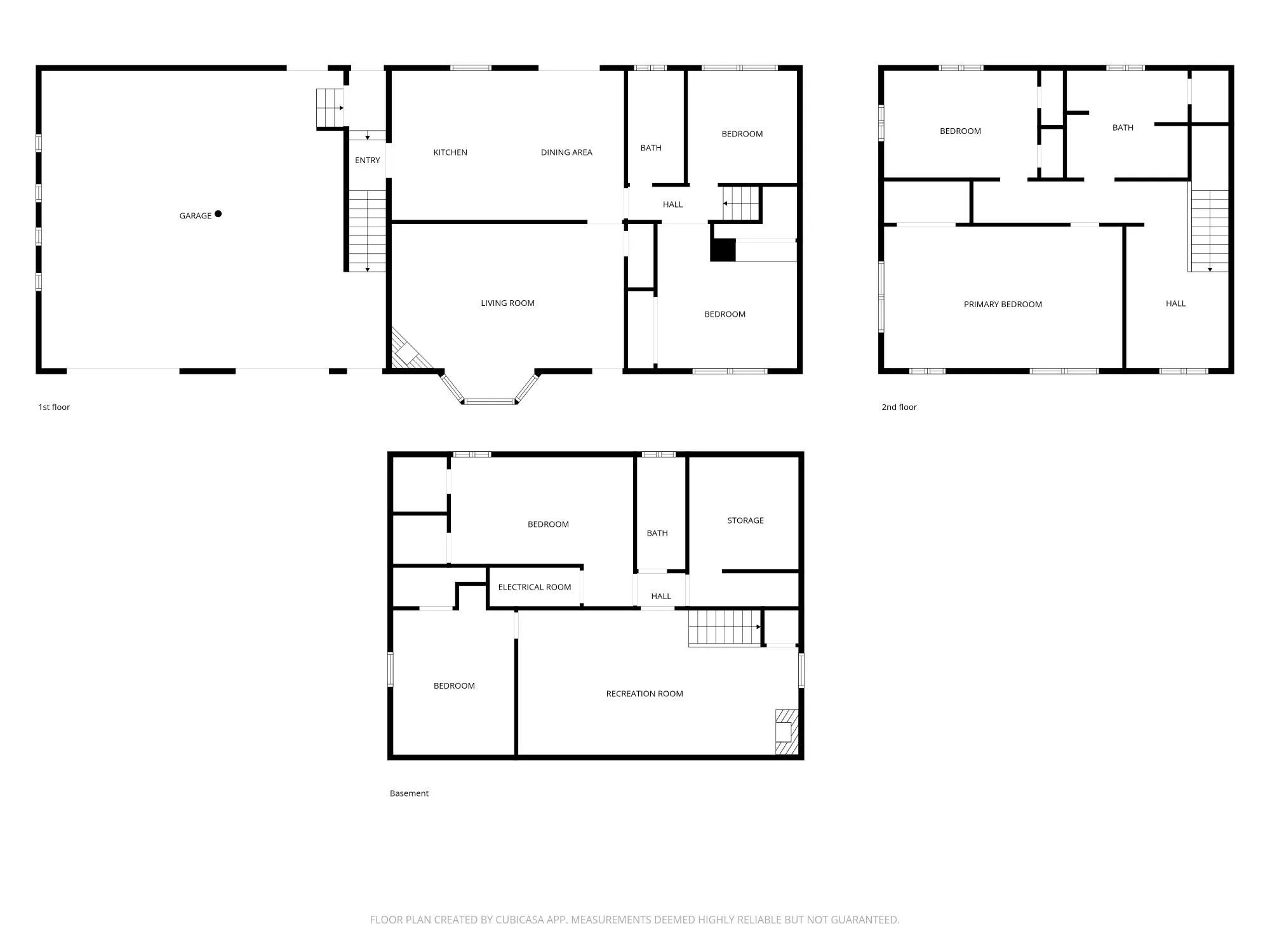 View of home floor plan