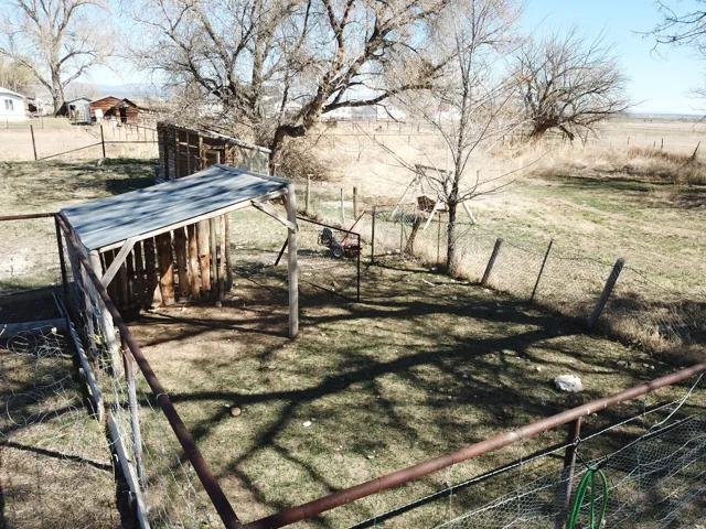 View of yard featuring a view of countryside