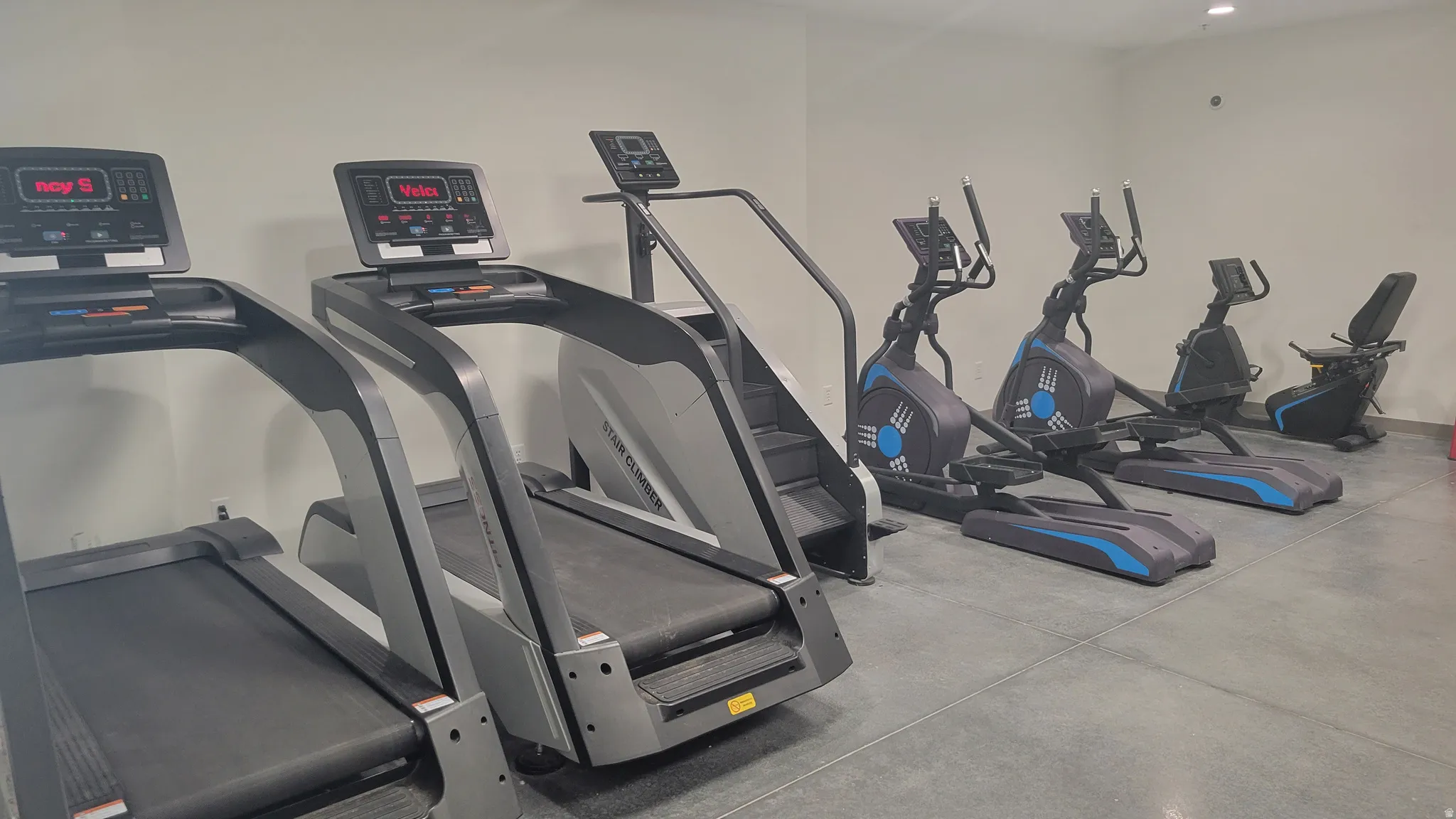View of workout area