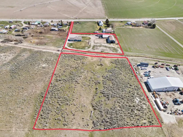 View of rural area featuring property parcel outlined