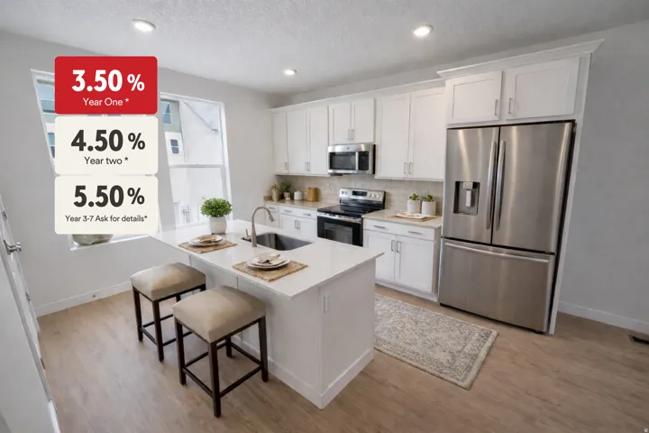 Kitchen with stainless steel appliances, white cabinetry, a kitchen breakfast bar, light stone countertops, and light wood-type flooring