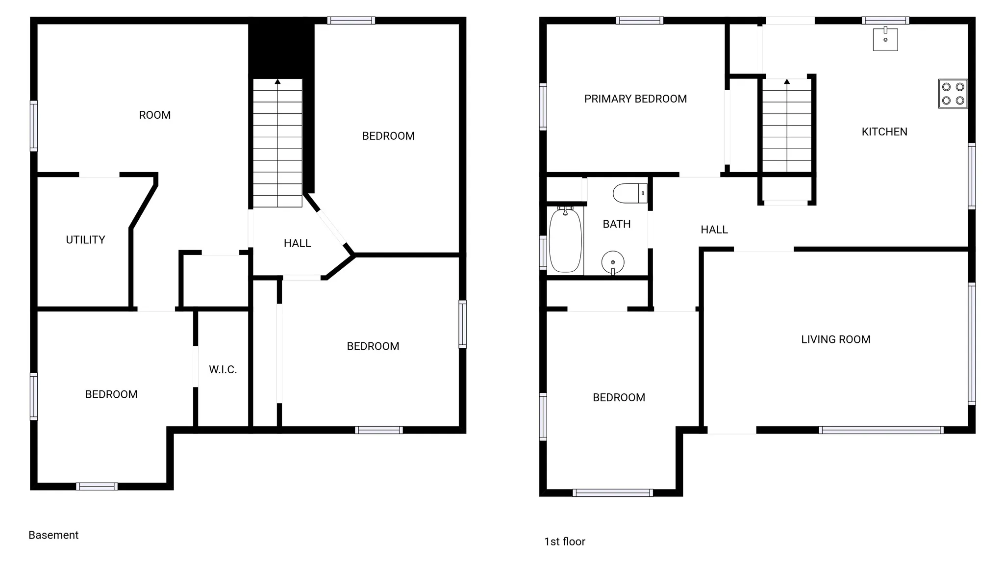 View of floor plan / room layout