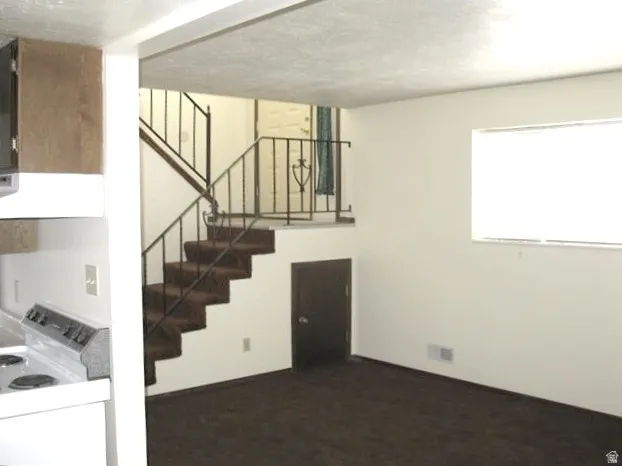 View of split entry and family room (not updated)