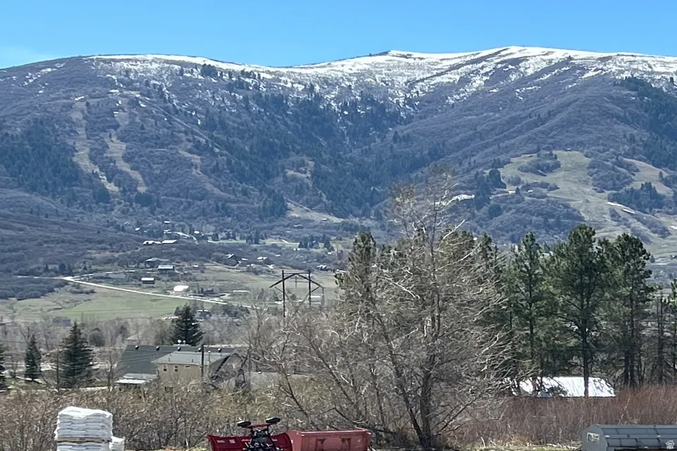 View of mountain background