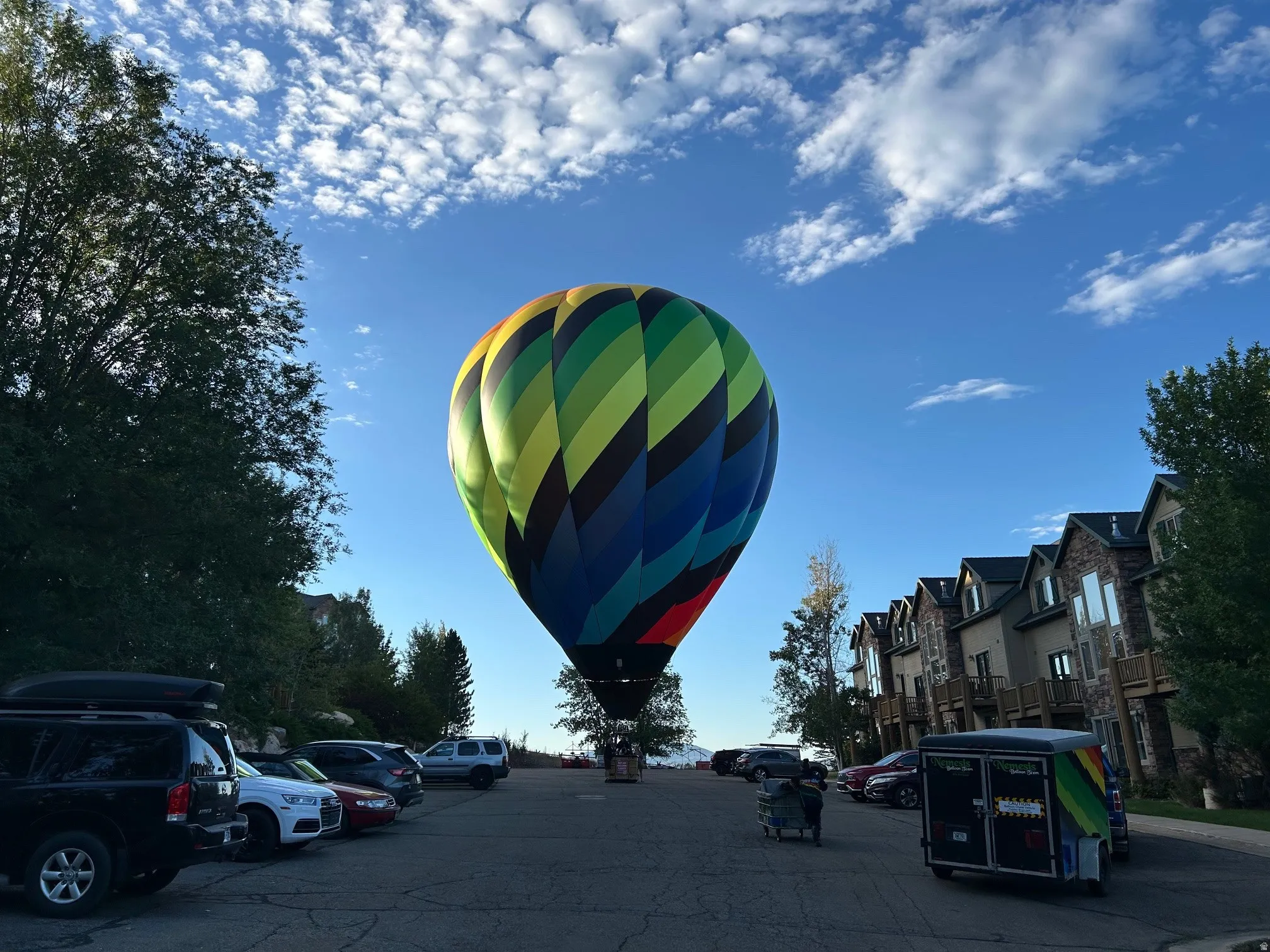 View of asphalt road